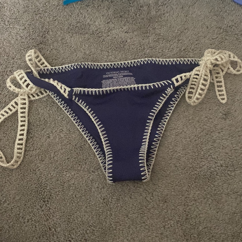 VS Kiawah Crochet String Bikini Bottom